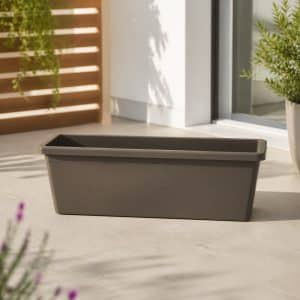 Jardini&egrave;re rectangulaire en plastique