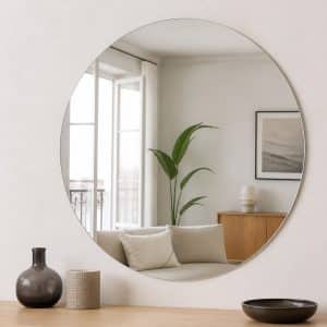 Miroir adh&eacute;sif rond