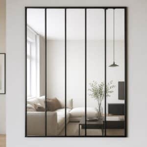 Miroir verri&egrave;re noir
