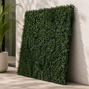 Panneau mur v&eacute;g&eacute;tal ext&eacute;rieur imitation buis