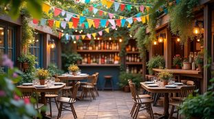 découvrez comment créer une ambiance guinguette conviviale et festive dans votre jardin ou sur votre terrasse, avec des idées de décoration extérieure à petit budget, faciles à réaliser et pleines de charme.