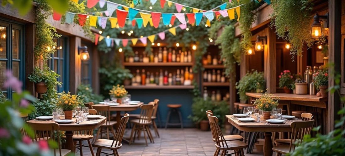 découvrez comment créer une ambiance guinguette conviviale et festive dans votre jardin ou sur votre terrasse, avec des idées de décoration extérieure à petit budget, faciles à réaliser et pleines de charme.