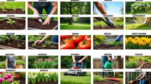 découvrez notre calendrier des travaux de jardin mois par mois pour planifier efficacement vos plantations, entretiens et récoltes tout au long de l'année.