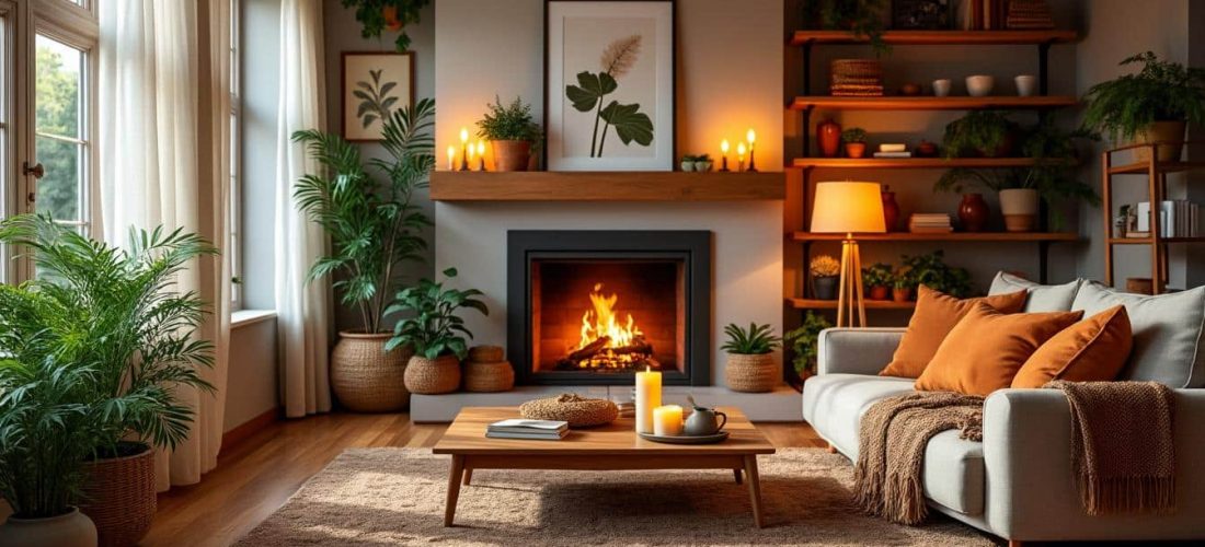 découvrez nos conseils pour créer une ambiance chaleureuse et accueillante dans votre salon grâce à une décoration intérieure soignée et conviviale.