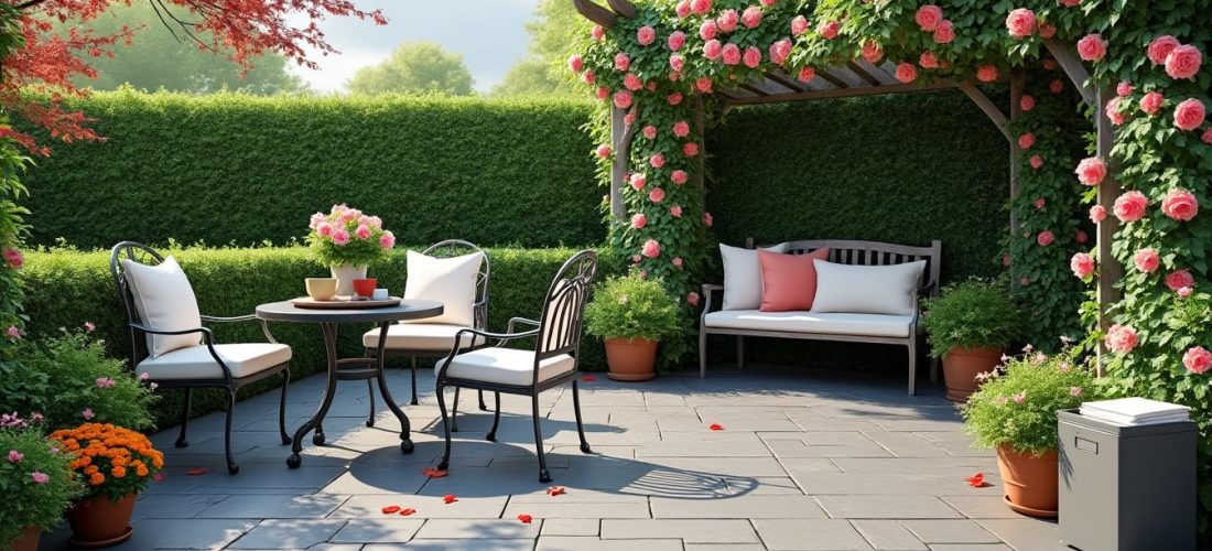 découvrez nos conseils pratiques pour entretenir votre décoration extérieure et la garder belle toute l'année, quelles que soient les saisons.