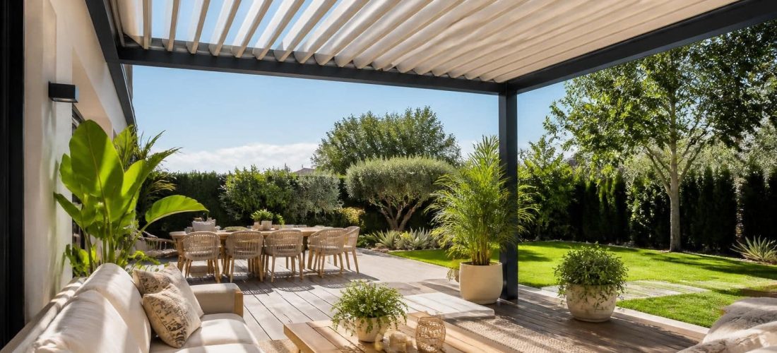 découvrez comment la pergola bioclimatique améliore la régulation thermique de votre terrasse tout en optimisant votre décoration extérieure pour un espace à la fois esthétique et confortable.