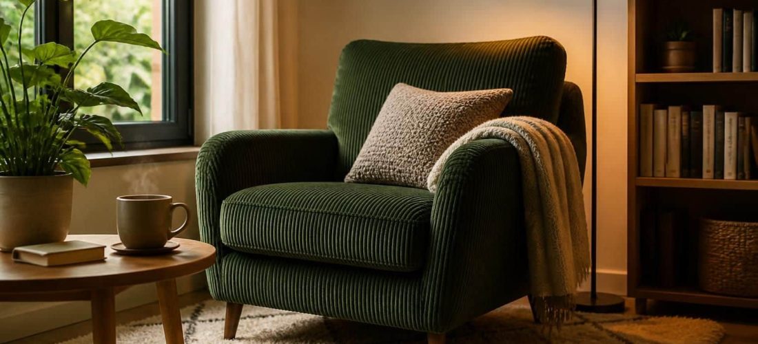 découvrez comment un fauteuil en velours côtelé peut transformer le confort et l'ambiance de votre espace de lecture, en apportant élégance et douceur à vos projets de décoration intérieure.