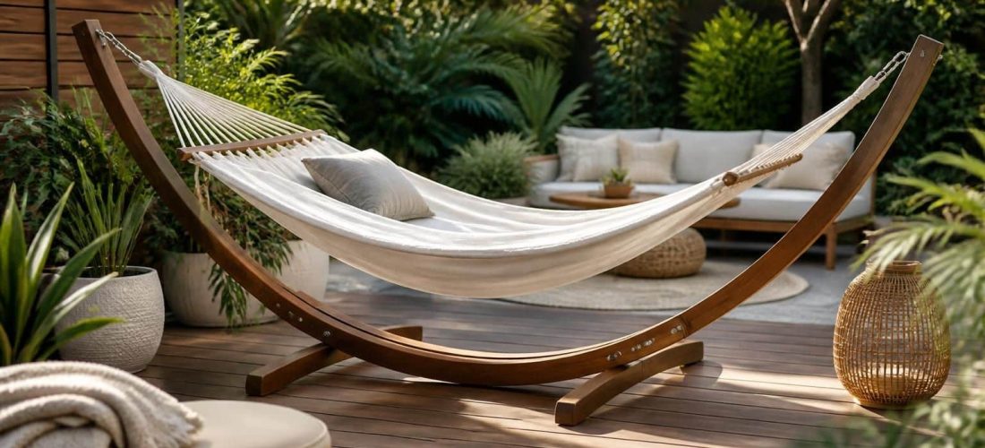 découvrez comment le choix du hamac sur pied influence l'aménagement d'une zone de sieste et optimise la décoration extérieure pour un espace détente harmonieux et tendance.