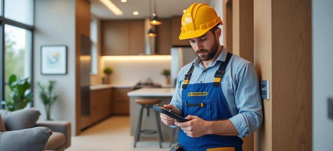 assurez-vous que l'électricité de votre logement respecte les normes en suivant notre checklist travaux pièce par pièce. sécurité et conformité garanties.