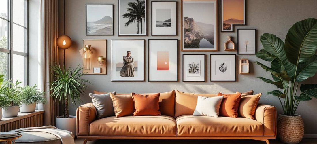 composez une décoration intérieure unique avec des galeries murales personnalisées. découvrez nos conseils pour assortir cadres et œuvres, et créez une ambiance à votre image chez vous.