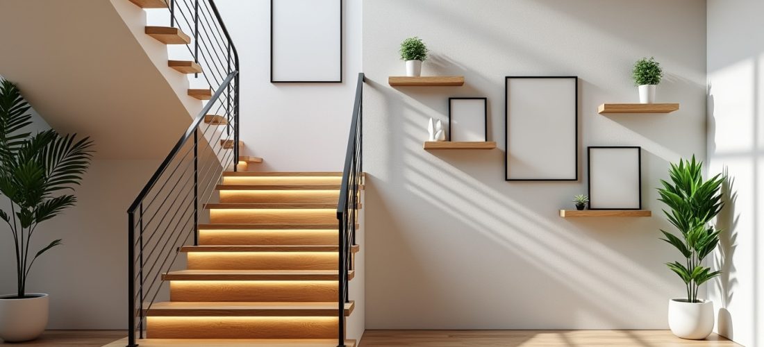 découvrez nos idées déco originales pour sublimer votre mur de montée d'escalier et transformer cet espace souvent négligé en un véritable atout design.
