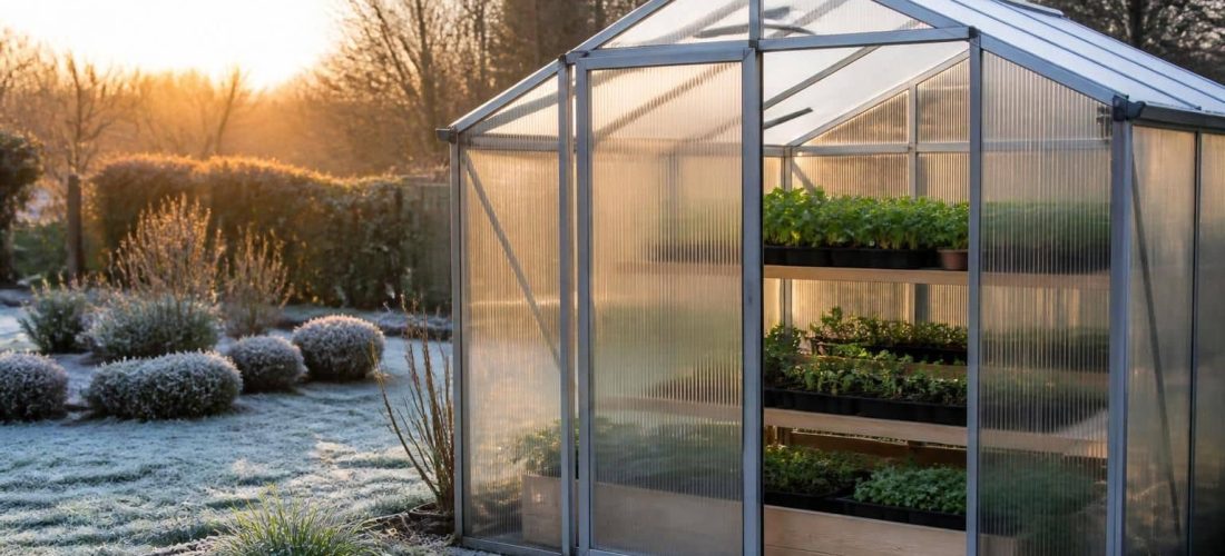 découvrez comment une serre en polycarbonate protège efficacement vos semis du gel et optimise l'entretien de votre jardin pour une croissance saine et durable.