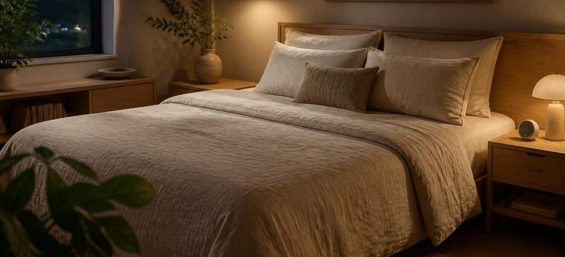 découvrez comment le linge de lit en lin influence la régulation de la température nocturne et améliore le confort dans la décoration intérieure.