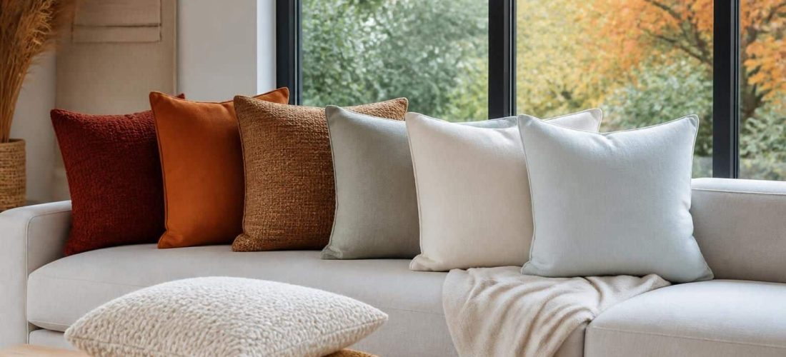 découvrez comment les coussins déhoussables améliorent la flexibilité saisonnière de votre salon, en offrant des options décoratives faciles à changer pour un intérieur toujours harmonieux.