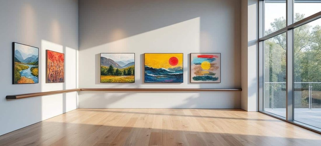 découvrez comment la décoration d'intérieur artistique met en valeur vos tableaux grâce à des rails d'exposition élégants et pratiques, alliant esthétique et fonctionnalité pour sublimer vos espaces.