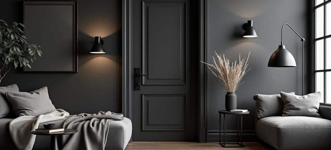 découvrez comment la décoration d'intérieur élégante intègre le noir mat pour sublimer les détails et créer une atmosphère sophistiquée et moderne.