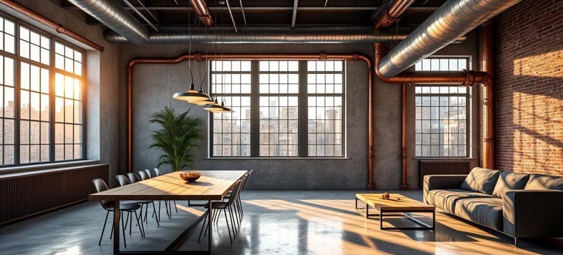 découvrez comment la décoration d'intérieur industrielle met en avant les structures métalliques apparentes pour un style unique et moderne, alliant robustesse et esthétique urbaine.