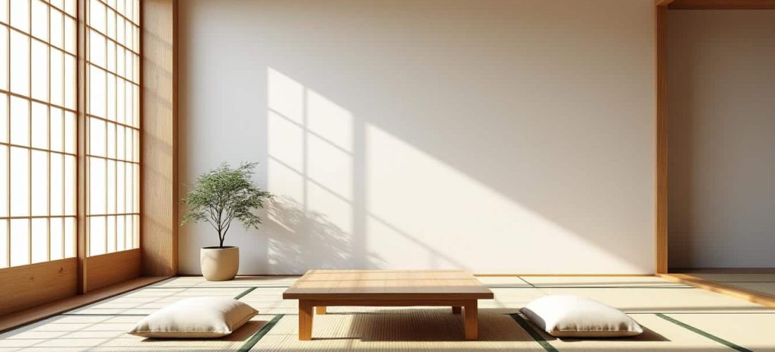 découvrez la décoration d'intérieur minimaliste japonaise qui intègre les tatamis au sol pour un espace épuré, naturel et harmonieux.