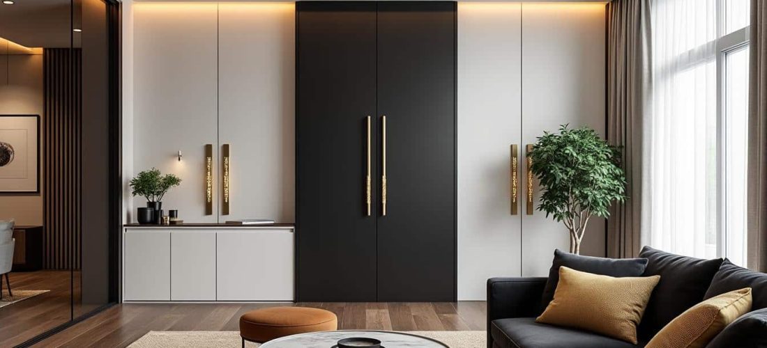 découvrez comment la décoration d'intérieur sophistiquée s'enrichit grâce à l'utilisation élégante des poignées de porte en laiton, apportant charme et raffinement à votre espace.