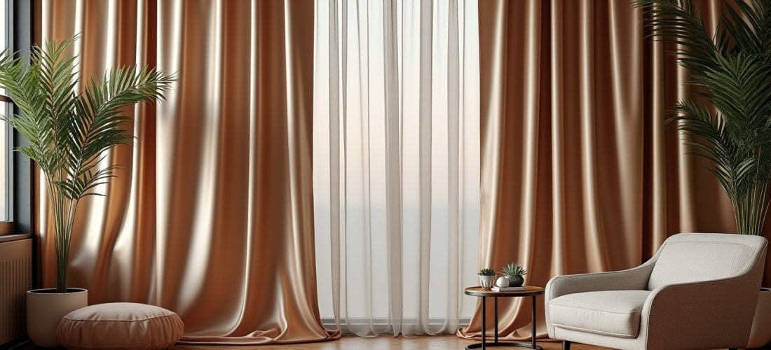 découvrez comment la décoration d'intérieur soyeuse sublime votre espace grâce à des rideaux en satin brillant, apportant élégance et éclat à votre ambiance.