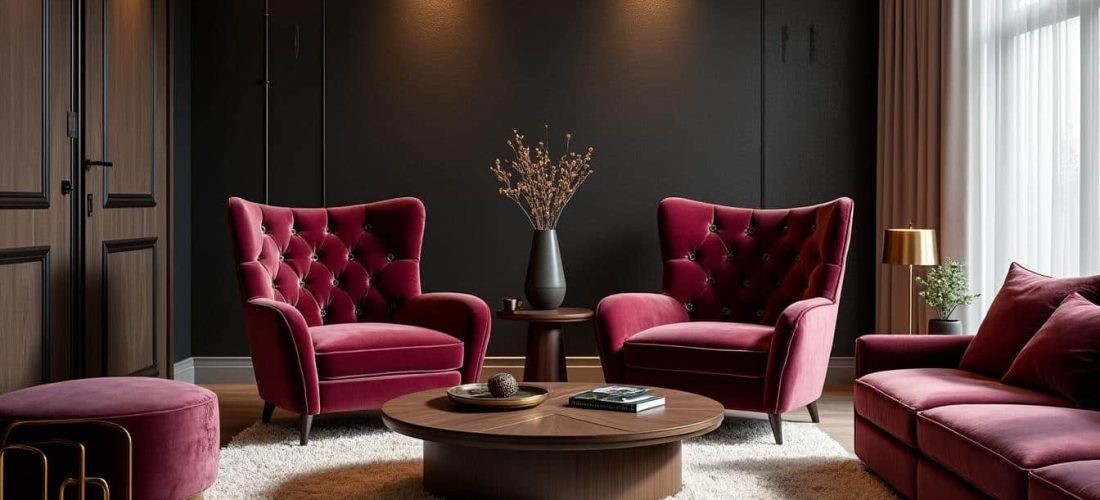 découvrez comment la décoration d'intérieur veloutée sublime vos fauteuils en leur apportant élégance et noblesse pour un séjour raffiné.