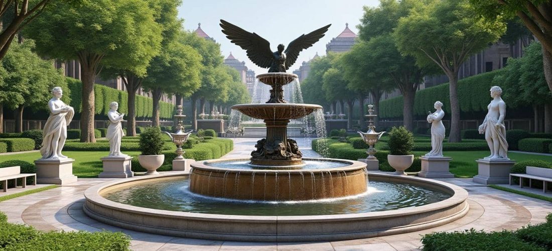 découvrez comment la décoration extérieure sculpturale avec des fontaines et des statues transforme votre jardin en un espace artistique et harmonieux.