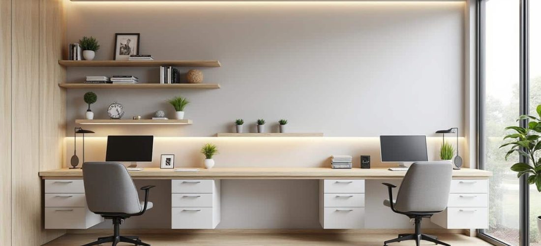 découvrez comment optimiser les petits espaces avec des bureaux muraux, une solution d'aménagement intérieur pratique et design pour gagner en fonctionnalité et en confort.
