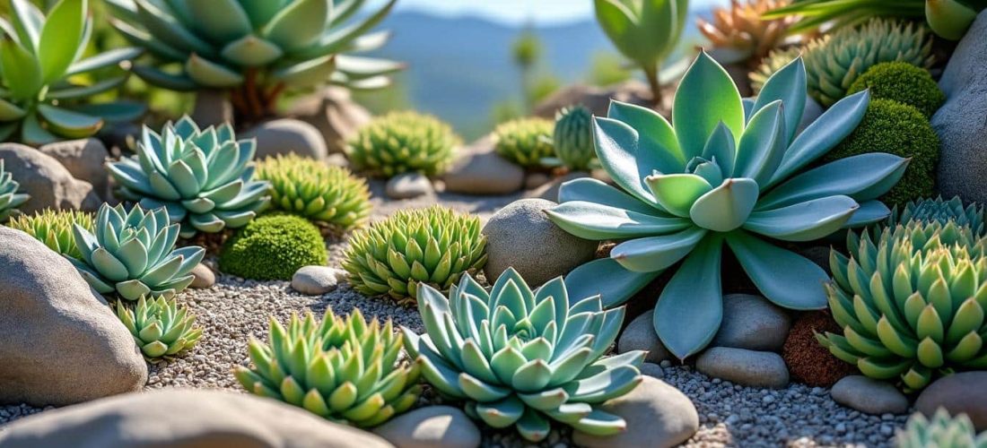 découvrez comment créer un jardin de rocaille en utilisant des plantes succulentes et grasses, idéales pour un décor naturel, résistant et facile d'entretien.