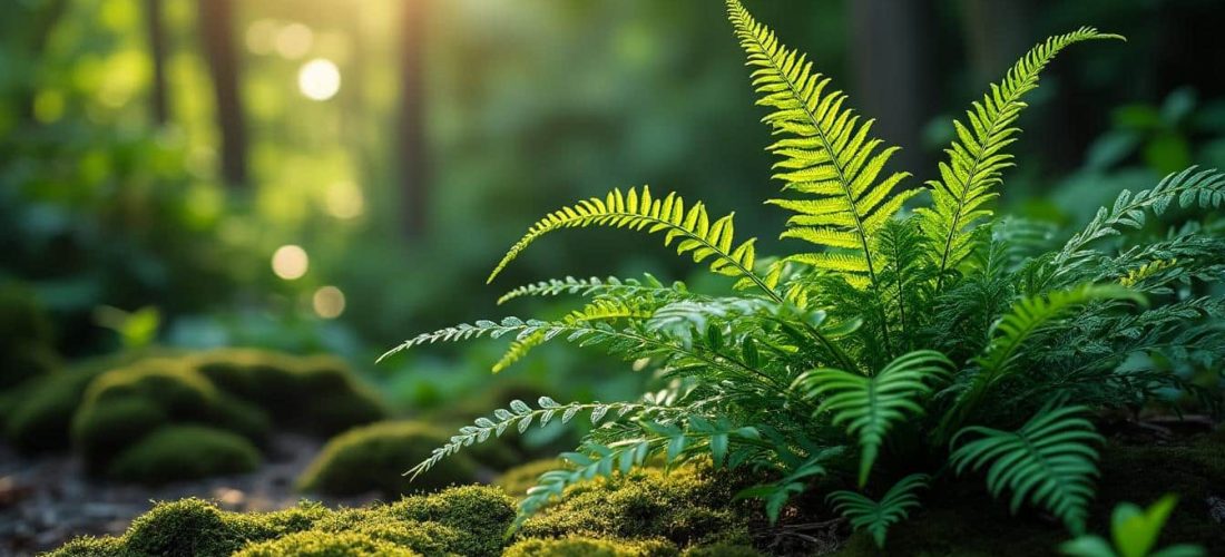 découvrez le jardin d'ombre, un espace dédié aux variétés de fougères sauvages où la nature se révèle dans toute sa splendeur.