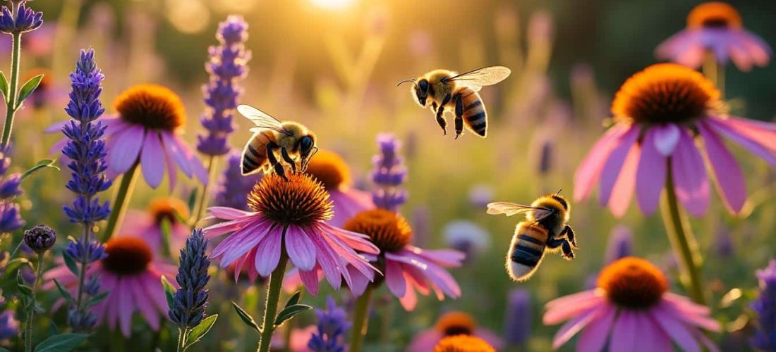 découvrez comment un jardin écologique contribue à la protection et à la survie des abeilles pollinisatrices essentielles à notre biodiversité.