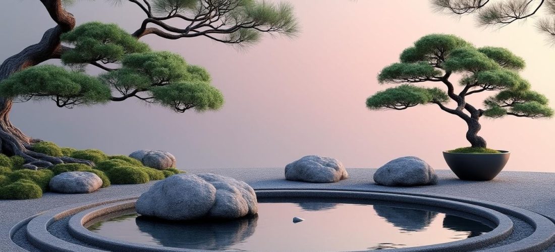découvrez comment le jardin japonais incarne les principes du vide et du zen pour créer un espace de sérénité et d'harmonie.
