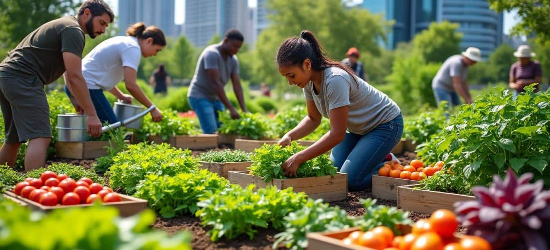 découvrez comment le jardin potager en circuit court permet aux citadins de consommer des légumes frais et locaux, favorisant une alimentation saine et durable en milieu urbain.