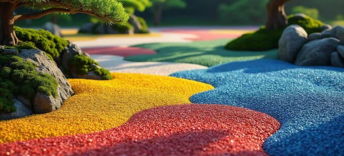 découvrez le jardin sec qui utilise des paillis de minéraux colorés pour un aménagement naturel, esthétique et durable, parfait pour économiser l'eau et valoriser votre espace extérieur.