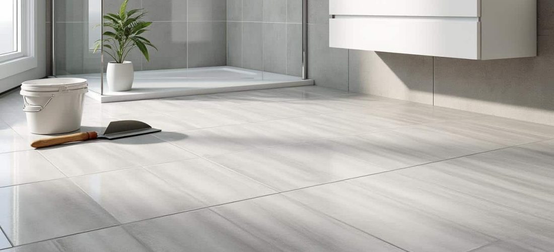 découvrez comment les travaux de carrelage peuvent moderniser et transformer le sol de votre salle de bains pour un espace élégant et contemporain.