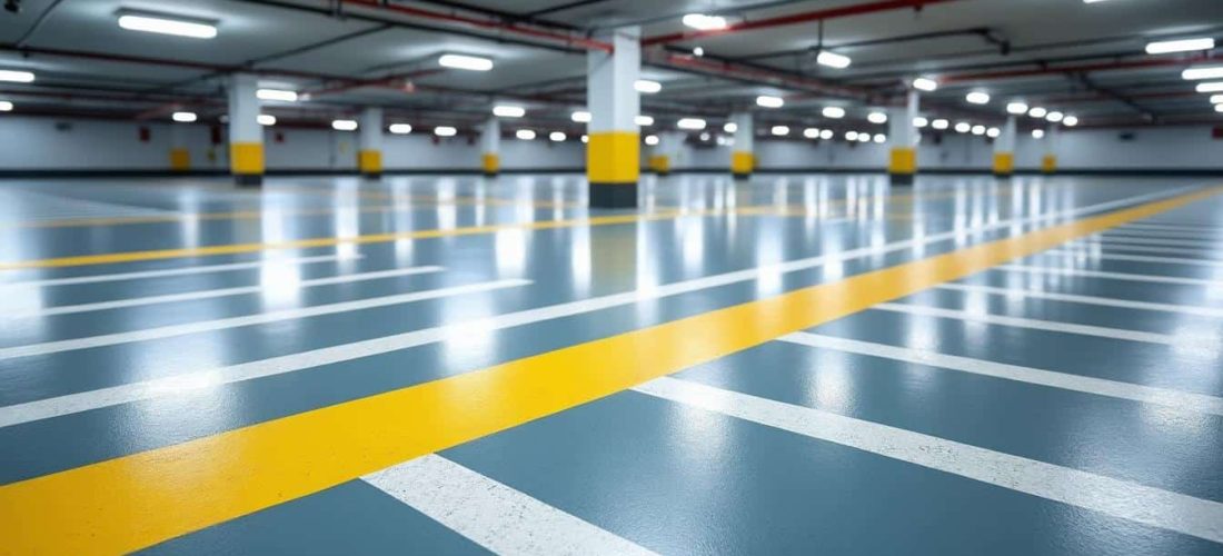 découvrez comment les travaux de peinture de sol permettent de délimiter efficacement les zones de garage pour un espace organisé et sécurisé.