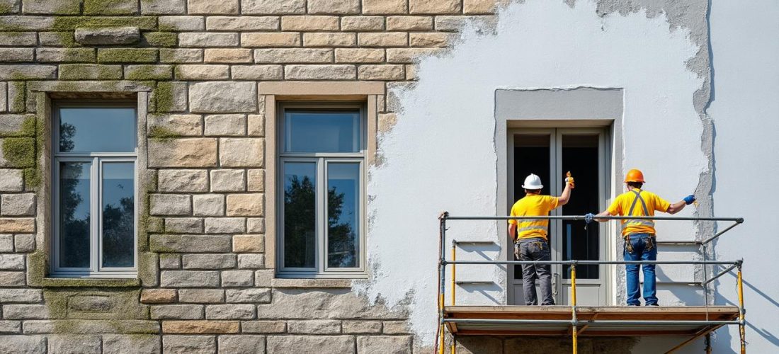 découvrez comment les travaux de ravalement protègent efficacement votre façade contre l'érosion naturelle et prolongent sa durabilité.