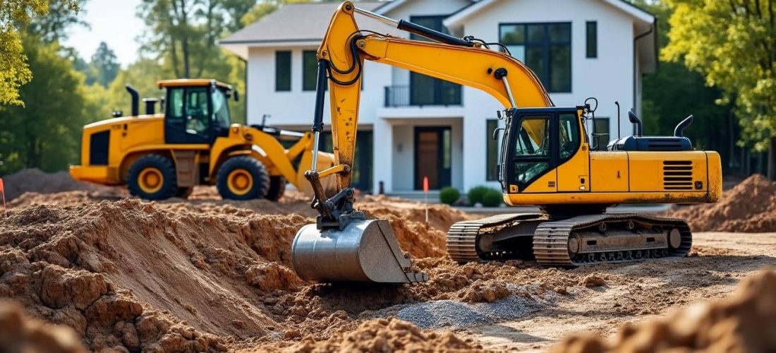 découvrez comment les travaux de terrassement préparent efficacement le terrain pour la construction d'une extension, assurant stabilité et sécurité à votre projet.