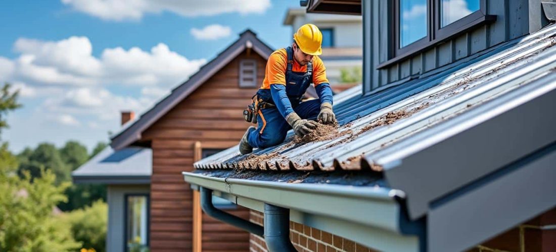 découvrez comment les travaux de zinguerie permettent de remplacer efficacement les gouttières percées par des gouttières en zinc durables et esthétiques.