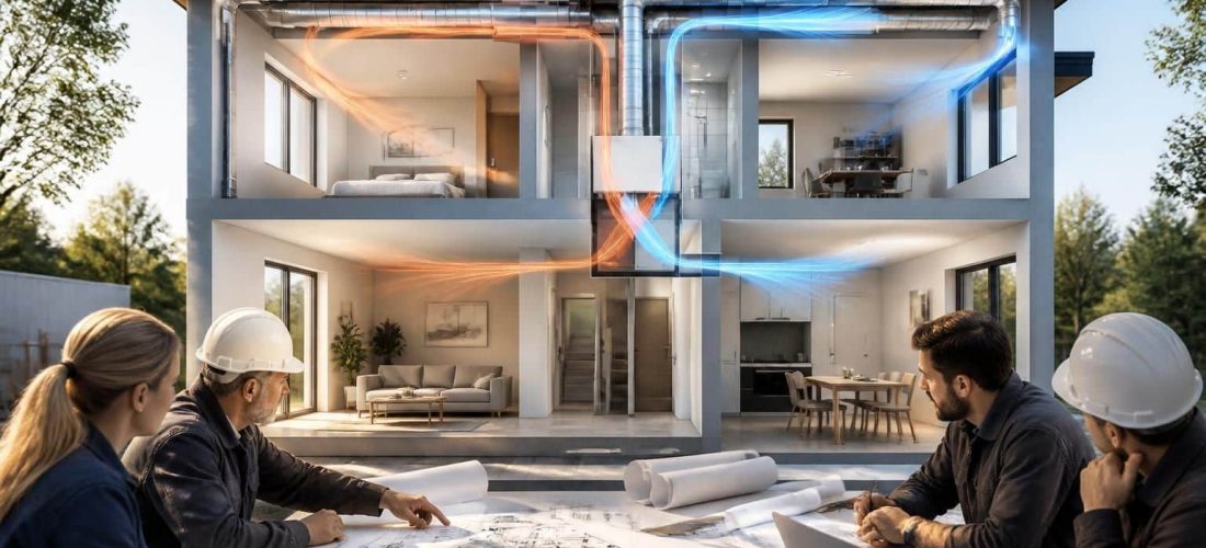 optimisez le renouvellement de l'air dans votre bâtiment sans perte d'énergie grâce à la vmc double flux. découvrez nos conseils pour une planification efficace de vos travaux.
