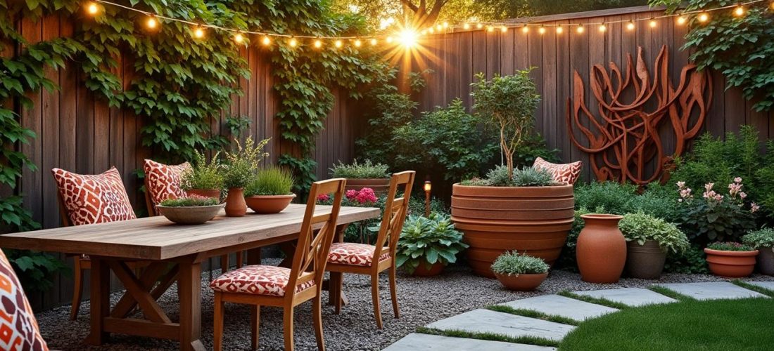 découvrez où trouver des idées de décoration extérieure originales et créatives pour sublimer votre jardin, terrasse ou balcon avec style et authenticité.