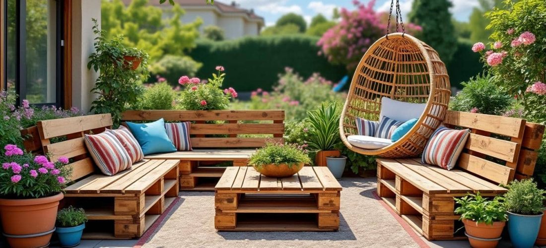 découvrez des idées diy originales pour décorer votre extérieur en recyclant des palettes et objets récupérés. inspirez-vous pour créer un espace unique, écologique et tendance !