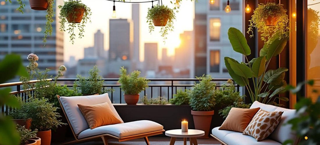 découvrez comment optimiser la décoration de votre petit balcon urbain avec des idées créatives et pratiques pour créer un espace extérieur tendance, même en ville.