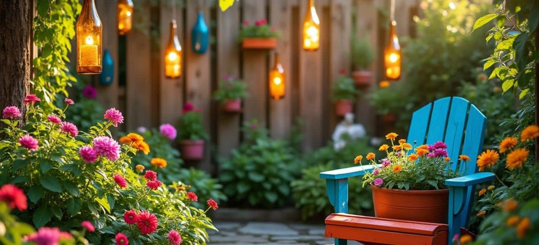 adoptez le recyclage malin avec l'upcycling pour une décoration extérieure éco-responsable ! inspirez-vous de nos idées créatives pour transformer vos objets et aménager un espace extérieur tendance tout en préservant la planète.