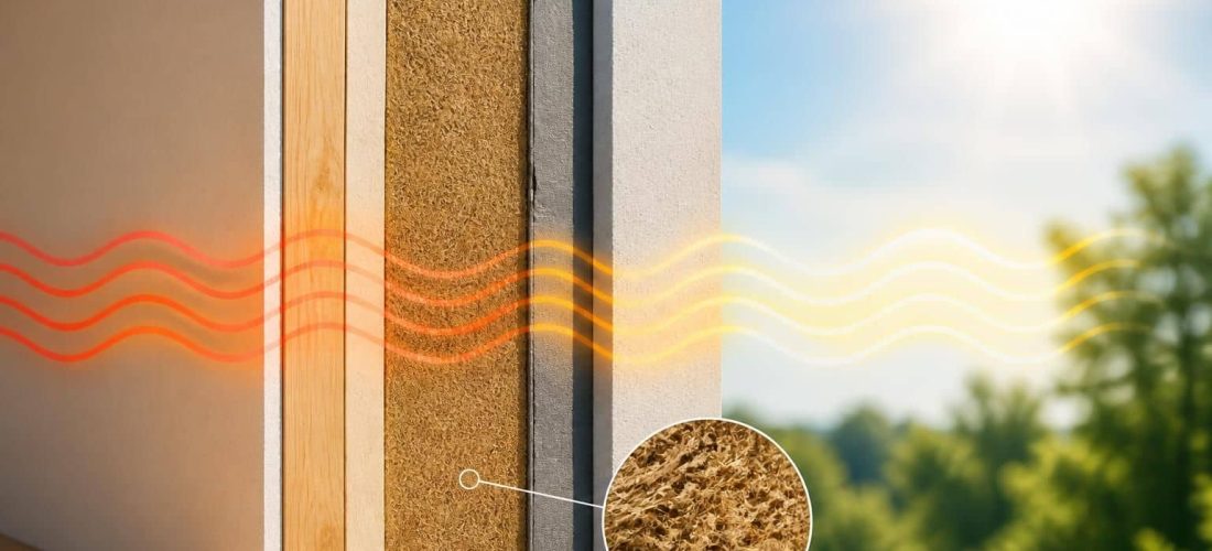 découvrez comment la fibre de bois influence le déphasage thermique optimal en été, un facteur clé pour réussir vos travaux d'isolation et améliorer le confort de votre habitation.