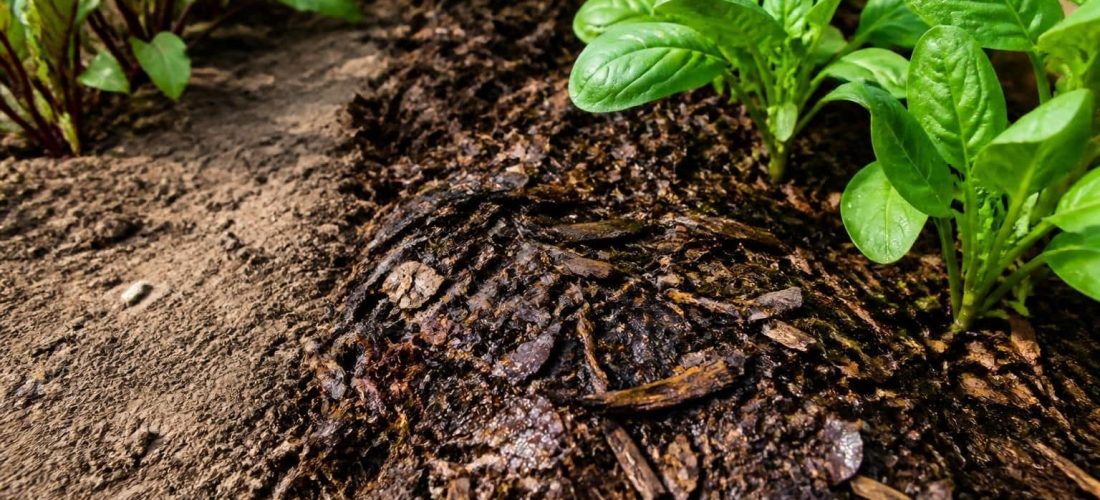 découvrez comment le paillage organique améliore la rétention d'humidité du sol pour un jardin en meilleure santé et nécessitant moins d'arrosage.