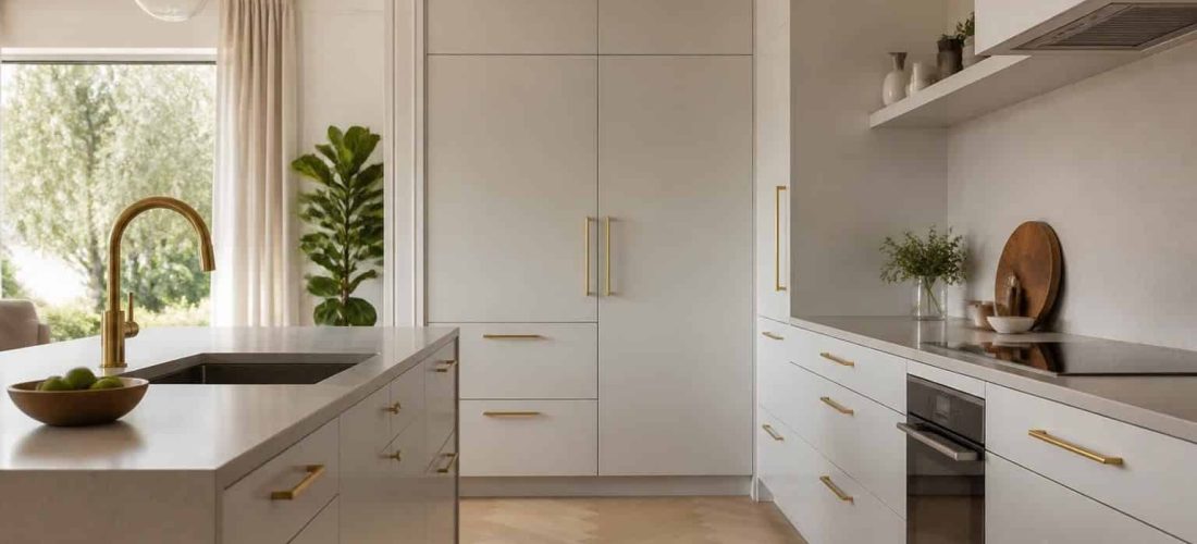 découvrez comment les poignées en laiton peuvent transformer et moderniser vos meubles de cuisine, apportant une touche élégante et contemporaine à vos projets de décoration intérieure.